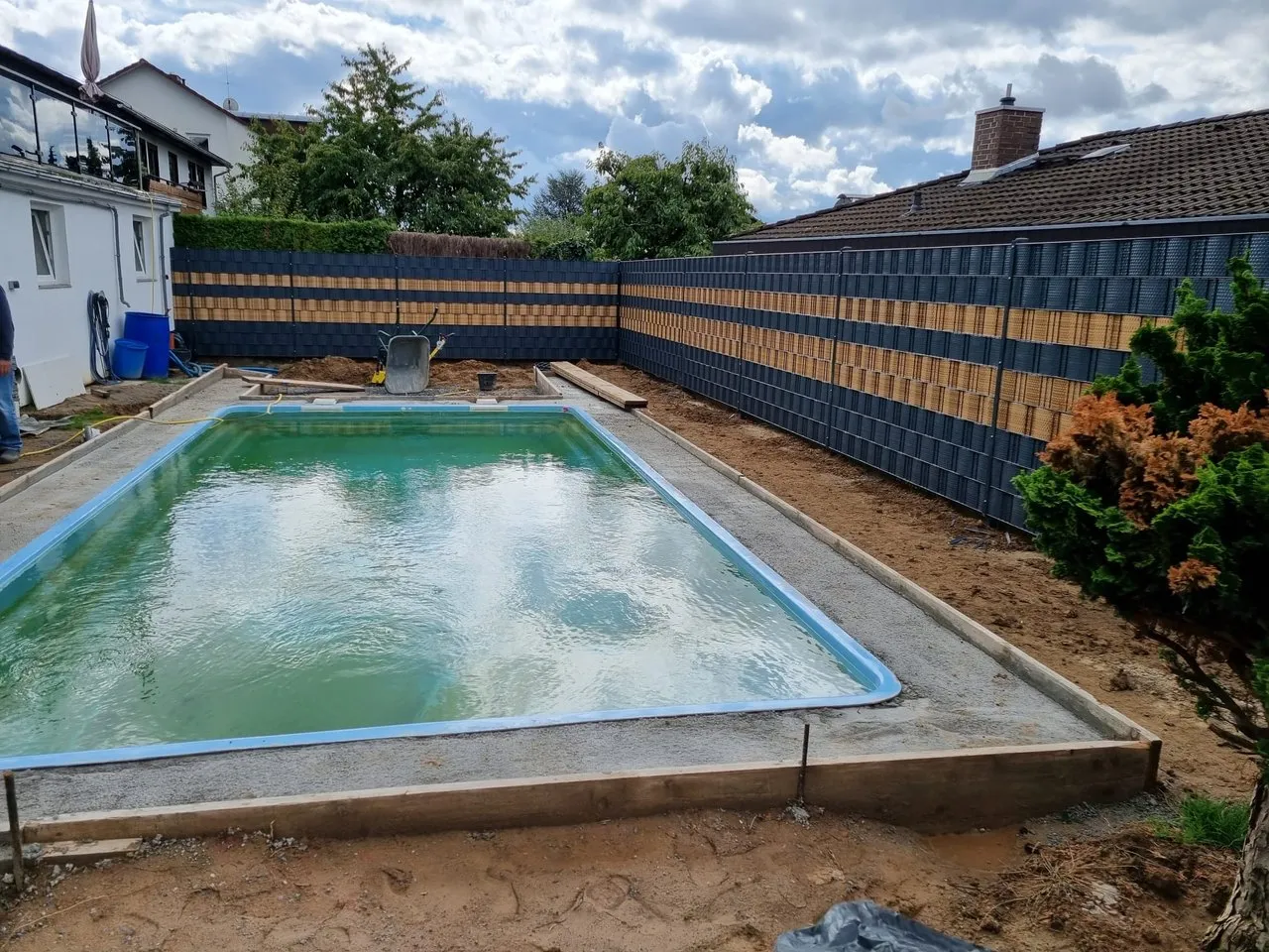 Doppelstabmatten-Zäune mit Sichtschutz: Projekt von HEID ZAUN, Foto 12