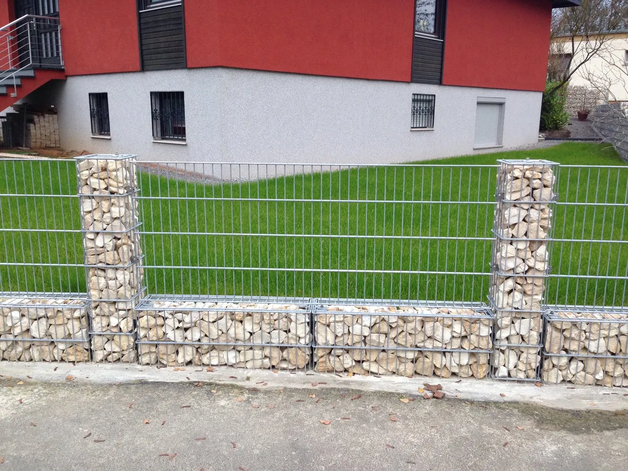 Gabionen – Referenzprojekt von HEID ZAUN