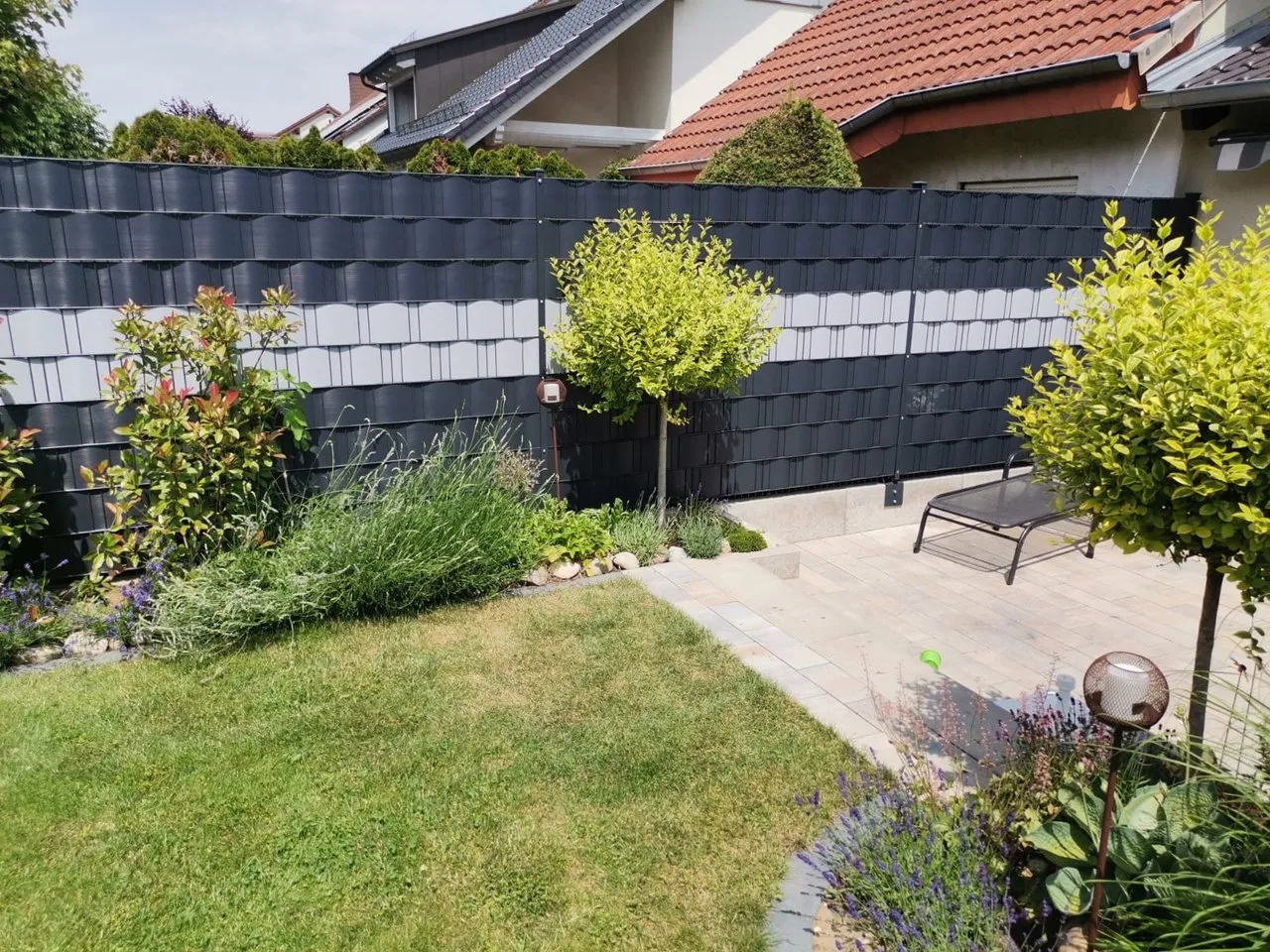 Doppelstabmatten-Zäune mit Sichtschutz: Projekt von HEID ZAUN, Foto 15